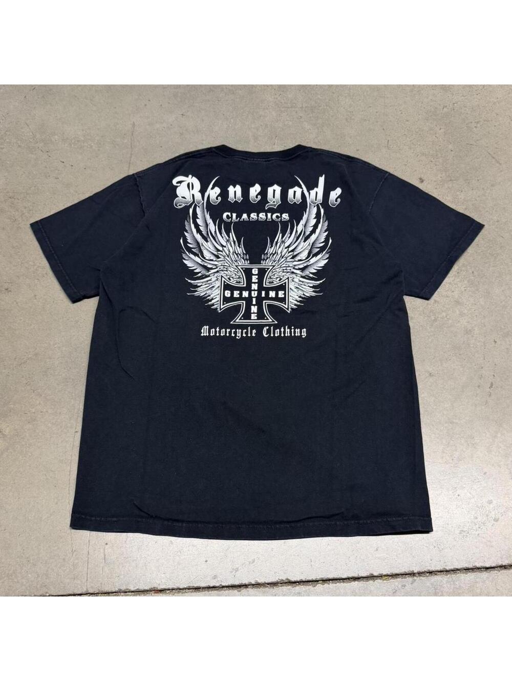 Vintage West Coast Choppers Style Renegade Classics T Shirt Mens Large Biker Y2K - Picture 4 of 5